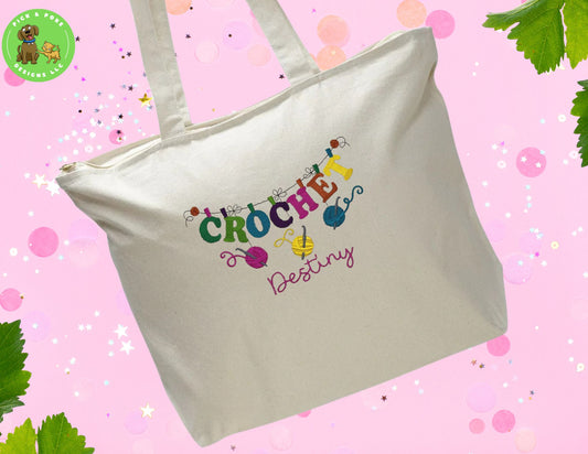  Personalized Canvas Tote Bags for Women w/Name & Text
